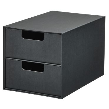 FJÄDERHARV, mini chest with 2 drawers, 16x25 cm, 805.968.93