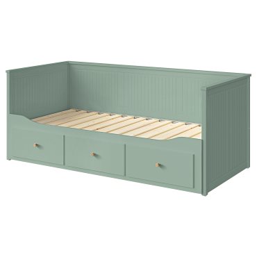 HEMNES, day-bed frame with 3 drawers, 80x200 cm, 806.228.92