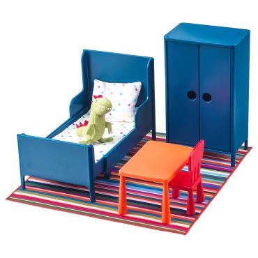 HUSET, doll`s furniture, bedroom, 902.922.59