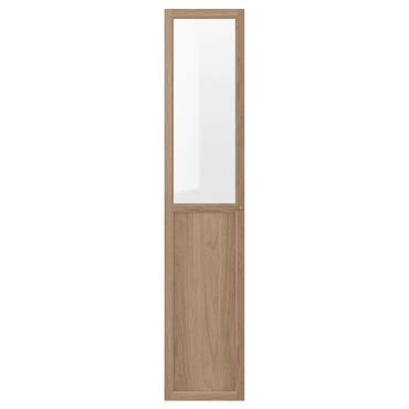 OXBERG, panel/glass door, 40x192 cm, 904.774.32
