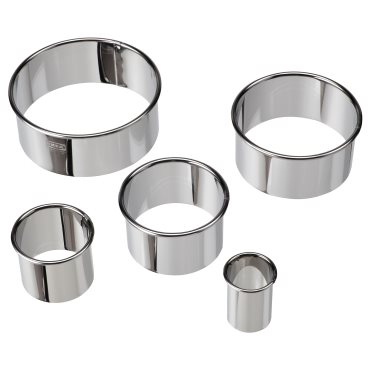 LÄTTBAKAD, cookie cutter, set of 5, 904.801.61