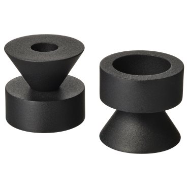 STOCKHOLM 2025, candlestick/tealight holder/set of 2, 6 cm, 905.905.03