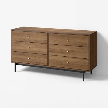 RÅDMANSÖ, συρταριέρα με 6 συρτάρια, 159x48x81 cm, 905.936.05