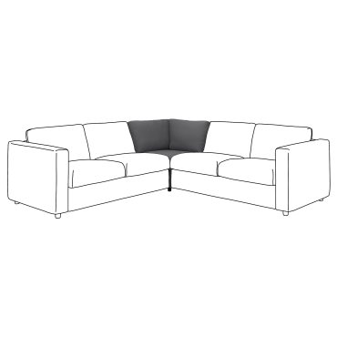 VIMLE, corner section, 993.925.51