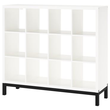 KALLAX, shelving unit with underframe, 147x129 cm, 994.426.93