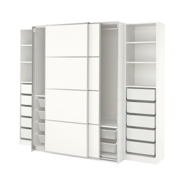 PAX/MEHAMN, wardrobe combination, 250x66x201 cm, 995.023.52