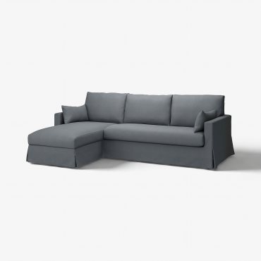 HYLTARP, 3-seat sofa with chaise longue, left, 995.149.58