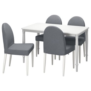DANDERYD/DAND, τραπέζι και 4 καρέκλες, 130 cm, 995.442.48