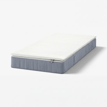 VESTERÖY, mattress extra firm and mattress pad, 90x200 cm, 995.722.41