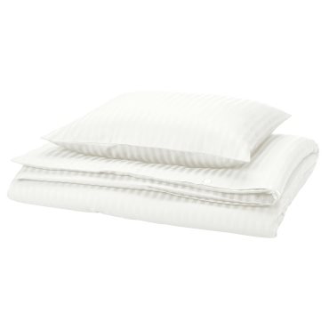 NATTJASMIN, quilt cover and pillowcase, 003.371.77