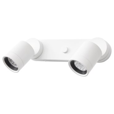 NYMÅNE, wall lamp double, wired-in, 004.289.93
