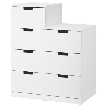 NORDLI, συρταριέρα με 7 συρτάρια, 80X99 cm, 092.480.06