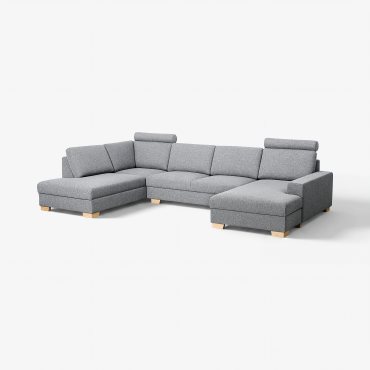 SÖRVALLEN, corner sofa 4-seat with chaise longue/right, 093.041.44