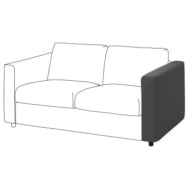 VIMLE, armrest, 093.924.90