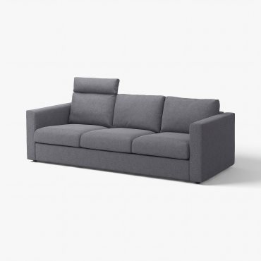 VIMLE, 3-seat sofa with headrest, 093.990.24