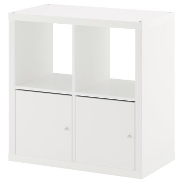 KALLAX, shelving unit with doors, 192.782.72