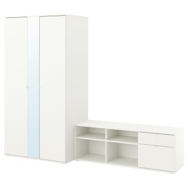 VIHALS, συνδυασμός ντουλάπας-πάγκου, 200x57x200 cm, 194.421.97