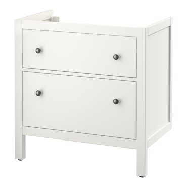 HEMNES, Βάση νιπτήρα με 2 συρτάρια, 202.176.64