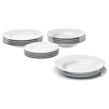 UPPLAGA, 18-piece service, 204.296.37