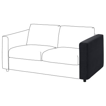 VIMLE, armrest, 293.924.89