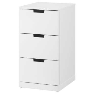 NORDLI, συρταριέρα με 3 συρτάρια, 40X76 cm, 392.398.35