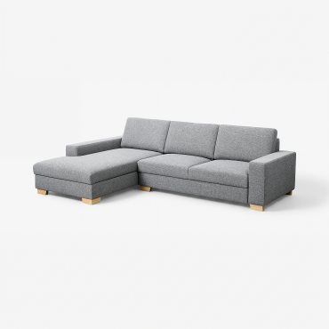 SÖRVALLEN, 3-seat sofa with chaise longue/left, 393.041.47