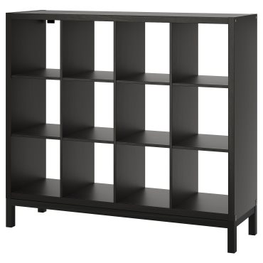 KALLAX, shelving unit with underframe, 147x129 cm, 394.426.91