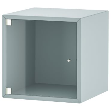 EKET, wall cabinet with glass door, 35x35x35 cm, 395.330.21