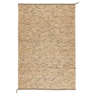MELHOLT, rug flatwoven handmade natural, 133x195 cm, 404.080.21