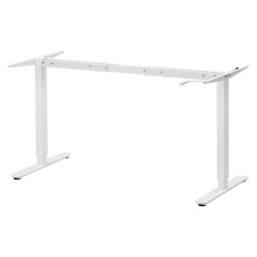 TROTTEN, underframe sit/stand for table top, 120/160 cm, 405.073.42