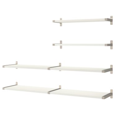 BERGSHULT/GRANHULT, wall shelf combination, 160x30 cm, 492.910.69