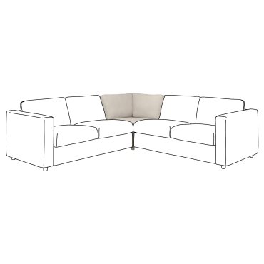 VIMLE, corner section, 493.925.44