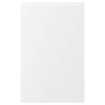 VOXTORP, 2-piece door for corner base cabinet set/right-hand matt, 25x80 cm, 502.819.98