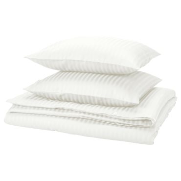 NATTJASMIN, quilt cover and 2 pillowcases, 503.371.65
