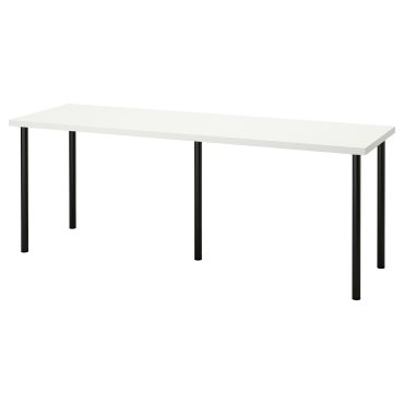 LAGKAPTEN/ADILS, desk, 200x60 cm, 594.175.77