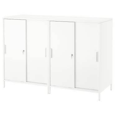 TROTTEN, cabinet with sliding doors, 160x110 cm, 594.296.60