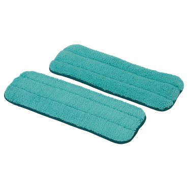 PEPPRIG, 2-piece microfibre pad for flat mop, 10x29 cm, 604.995.67