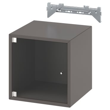 EKET, wall cabinet with glass door, 693.363.59