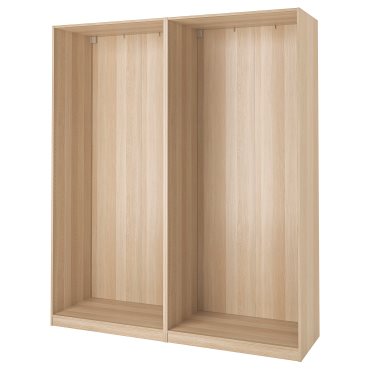 PAX, 2 wardrobe frames, 200x58x236 cm, 694.947.68