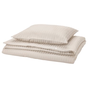 NATTJASMIN, quilt cover and pillowcase, 150x200/50x60 cm, 704.426.17