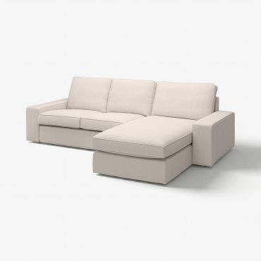 KIVIK, 3-seat sofa with chaise longue, 794.828.40
