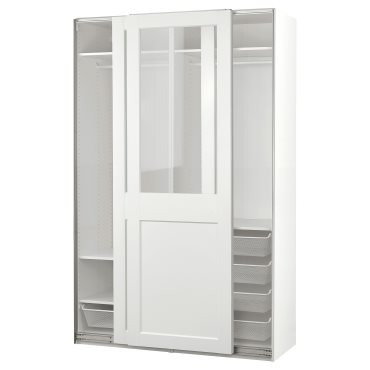 PAX/GRIMO, ντουλάπα με συρόμενες πόρτες, 150x66x236 cm, 795.028.95