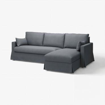 HYLTARP, 3-seat sofa with chaise longue, right, 795.149.64