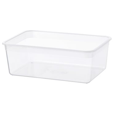 IKEA 365+, δοχείο αποθήκευσης τροφίμων μεγάλο ορθογώνιο/πλαστικό, 5.2 l, 803.930.65