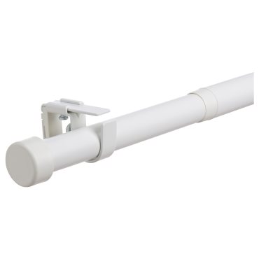 BEKRÄFTA, curtain rod set, 120-210 cm 28 mm, 804.896.90
