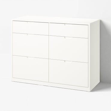TONSTAD, chest of 6 drawers, 120x47x90 cm, 806.146.27