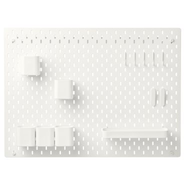 SKÅDIS, pegboard combination, 76x56 cm, 894.063.65