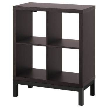 KALLAX, shelving unit with underframe, 77x94 cm, 894.426.17