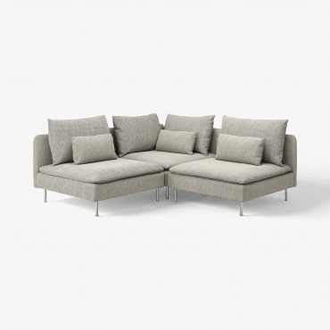 SÖDERHAMN, corner sofa, 3-seat, 293.058.83