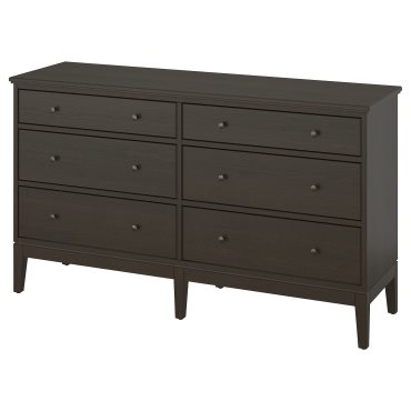 IDANÄS, chest of 6 drawers, 162x95 cm, 304.587.14